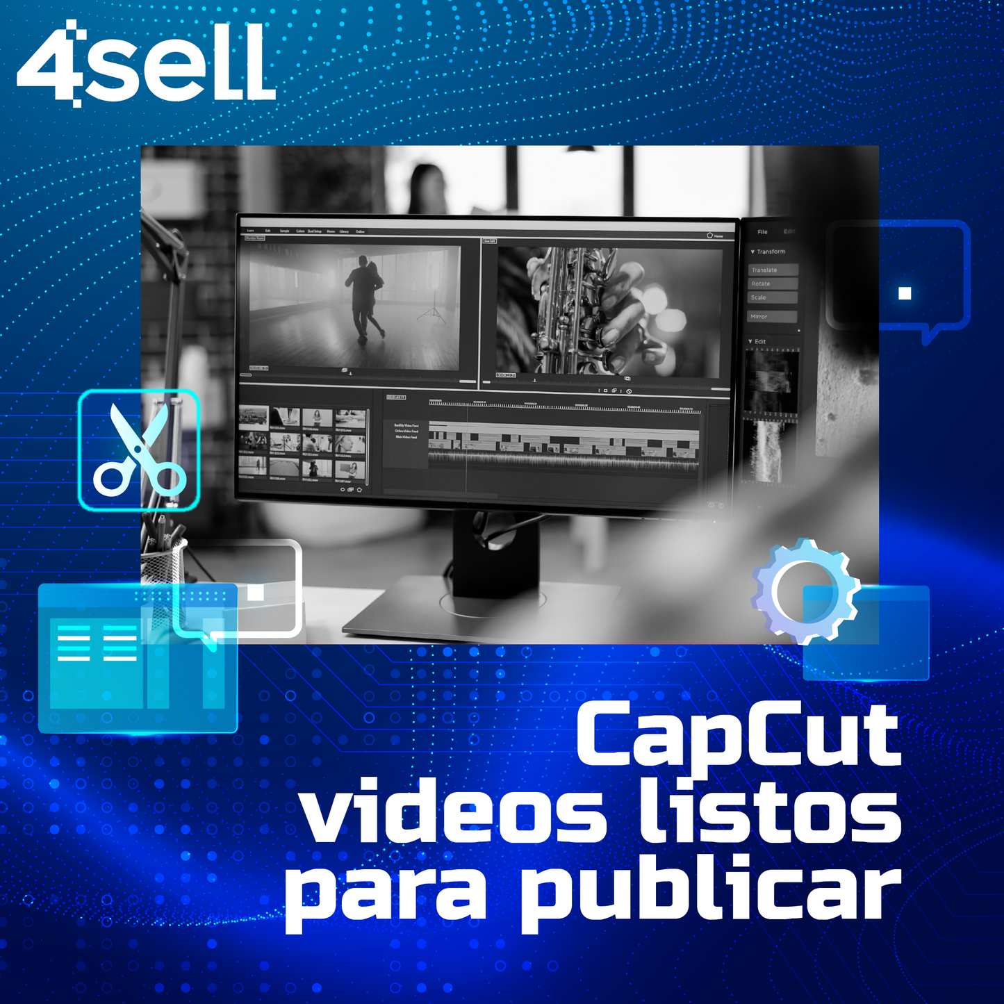 Taller 4SELL: El sistema de 4 herramientas para convertir contenido en clientes